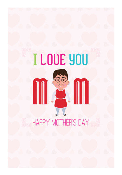I Love You Mom Art PosterGully Specials