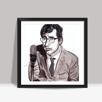 John Oliver believes in the power of comedy Square Art Prints