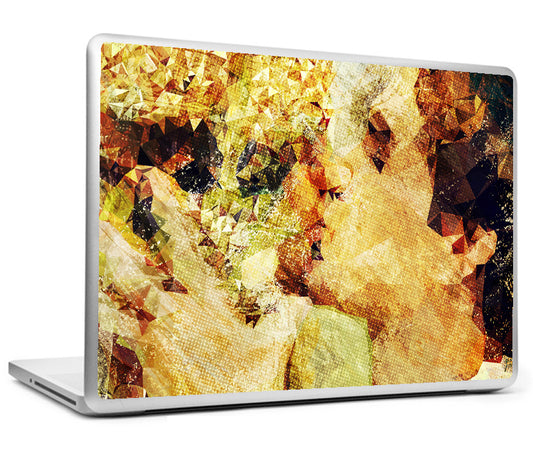 Laptop Skins, Roger Federer Gold Artwork Laptop Skin, - PosterGully