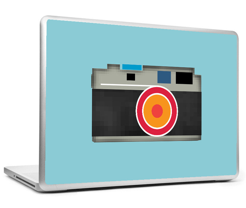 Laptop Skins, Retro Camera Pop Art Laptop Skin, - PosterGully