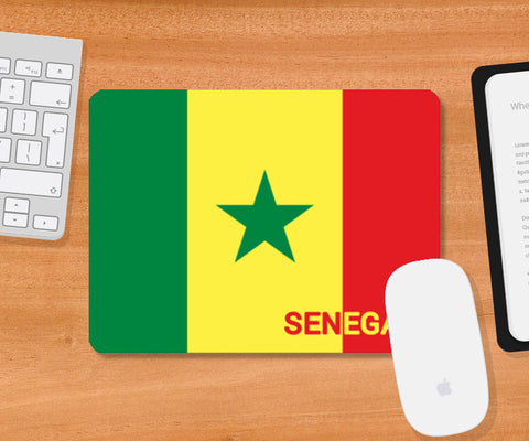 Senegal | #Footballfan Mousepad