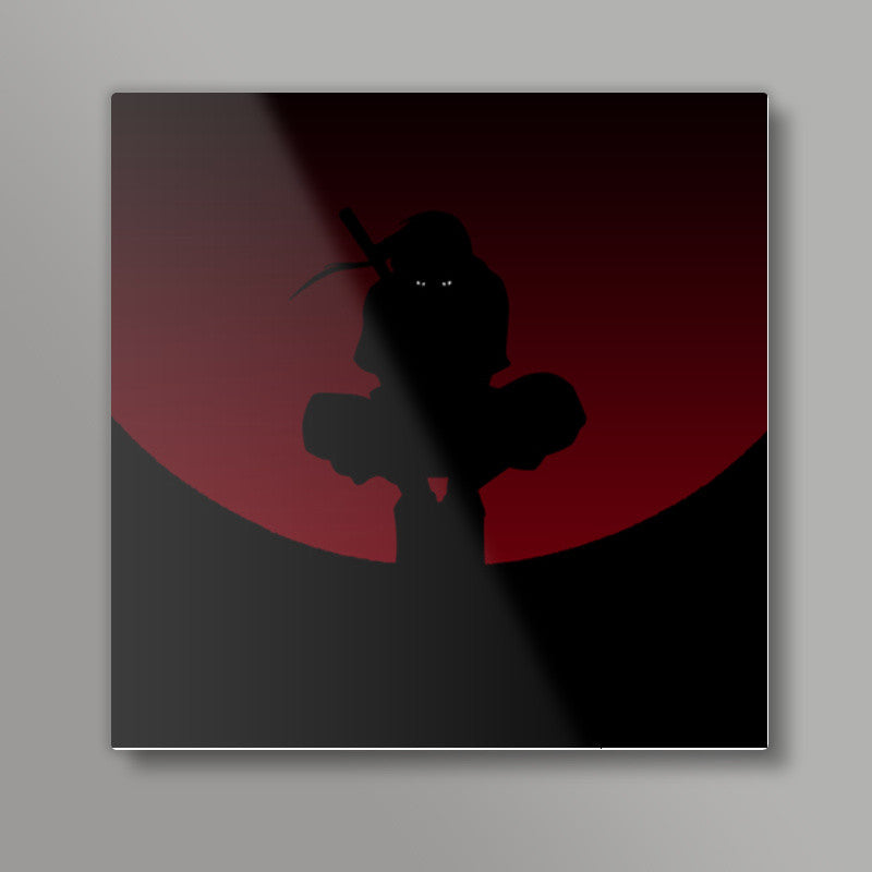 itachi uchiha Square Art Prints