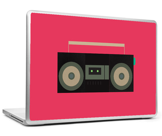 Laptop Skins, BoomBox Music Laptop Skin, - PosterGully