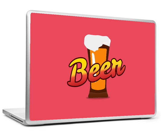 Laptop Skins, Beer Retro Laptop Skin, - PosterGully