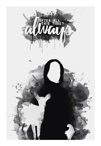 Severus Snape  Always Quote Art PosterGully Specials