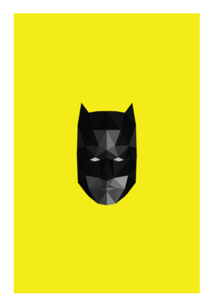 Batman low poly Wall Art