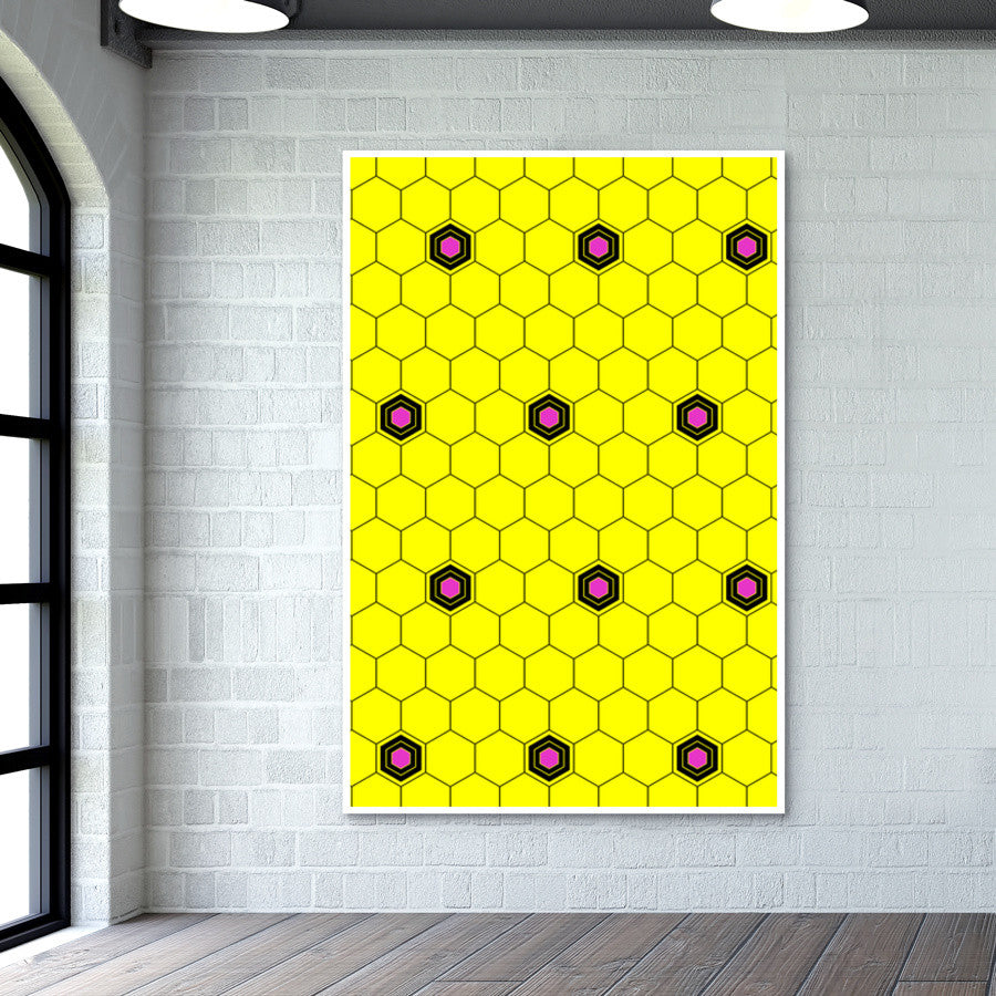 Blue Diamonds Wall Art