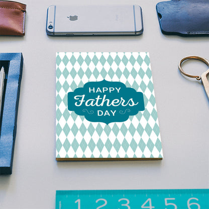 Fathers Day With Shape Pattern | #Fathers Day Special Notebook