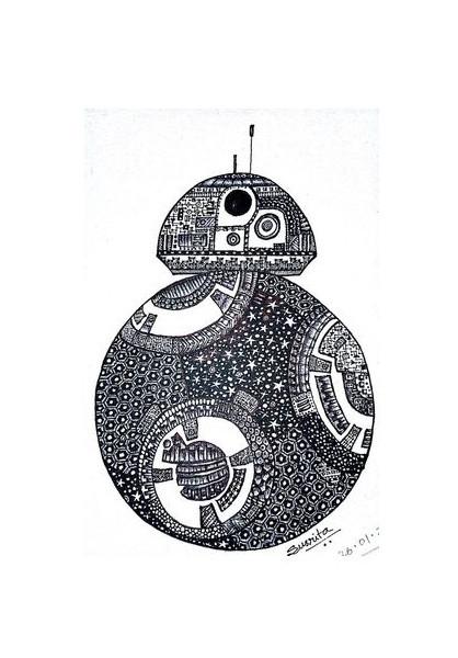 PosterGully Specials, Star wars BB-8 Wall Art