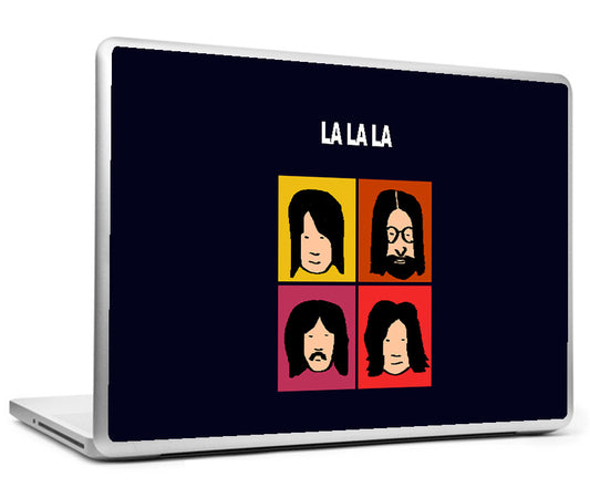 Laptop Skins, Beatles La La La Pop Art Laptop Skin, - PosterGully