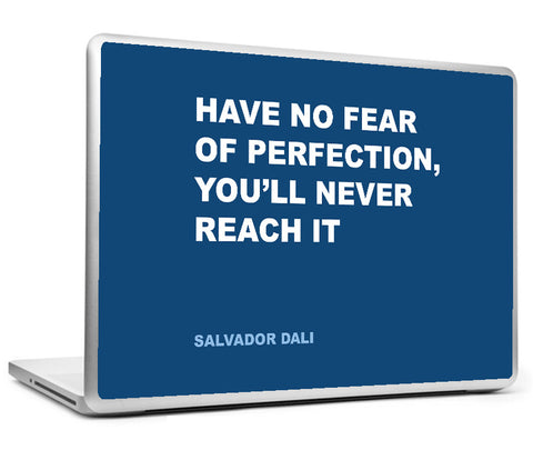 Laptop Skins, Fear Salvador Dali Creativity Quote Laptop Skin, - PosterGully