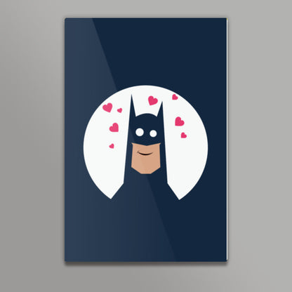 Batman Love Wall Art