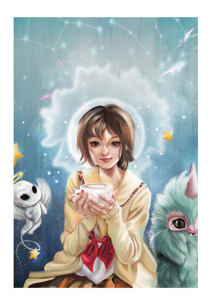 Galactic Alice Wall Art