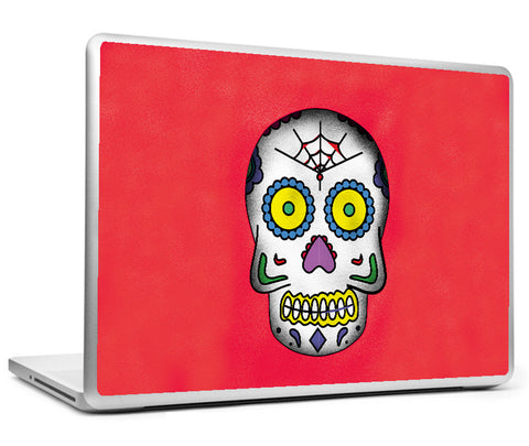 Laptop Skins, Sugar Skull Artwork Laptop Skin, - PosterGully