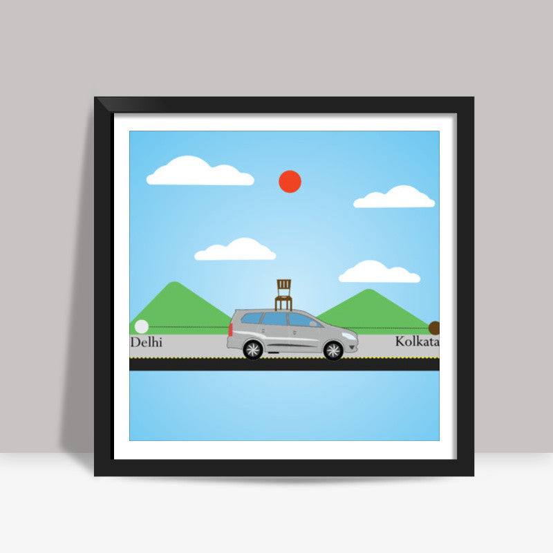 Piku #YRF Square Art Prints