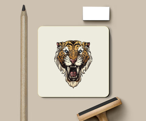 Saber Toothed Tiger Coasters