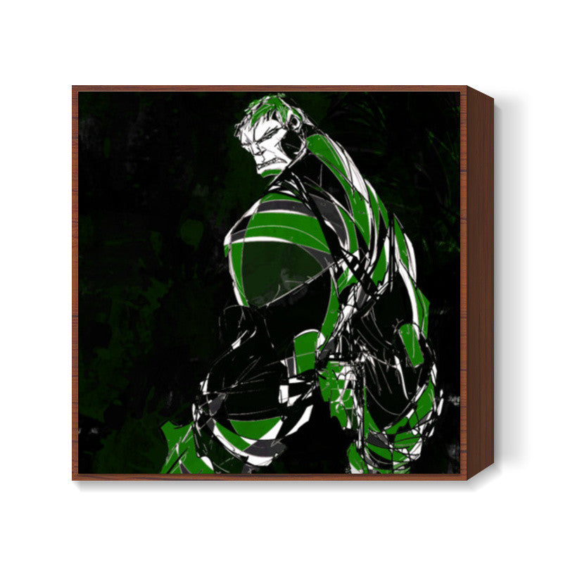 HULK | Mr. Green  Square Art Prints