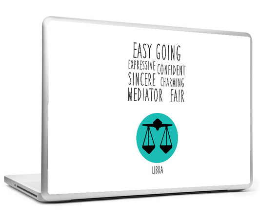 Laptop Skins, Libra Astrological Sign Laptop Skin, - PosterGully