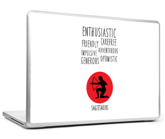 Laptop Skins, Sagittarius Astrological Sign Laptop Skin, - PosterGully