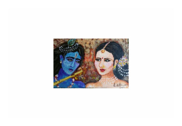 Wall Art, Radhe and krishna / artiste : Lalitavv, - PosterGully