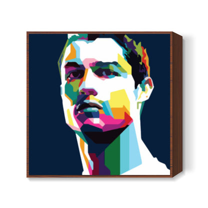 Cristiano Ronaldo Minimal Design Square Art Prints