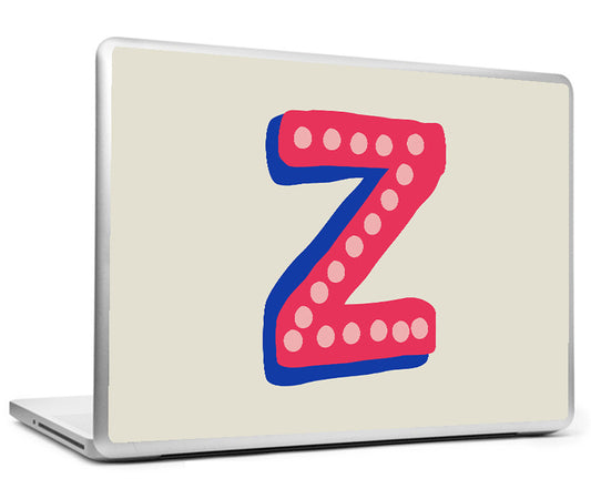 Laptop Skins, Z - Alphabets Laptop Skin, - PosterGully