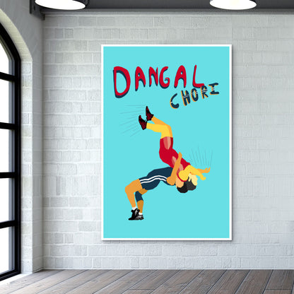 Dangal Chori Wall Art