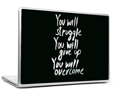 Laptop Skins, You Will Overcome #swag Laptop Skin, - PosterGully