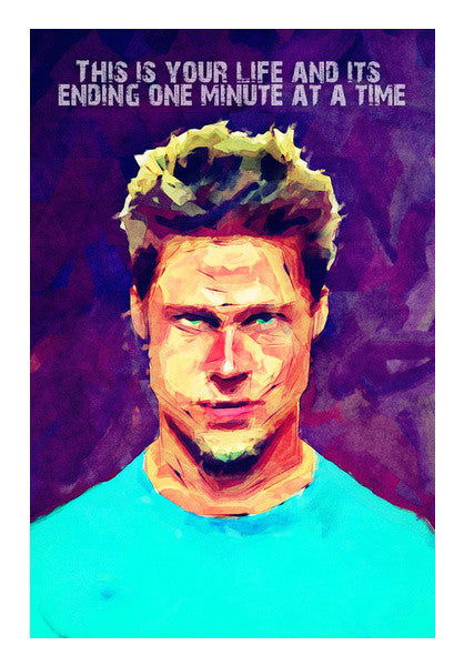 Wall Art, brad pitt fan art Wall Art