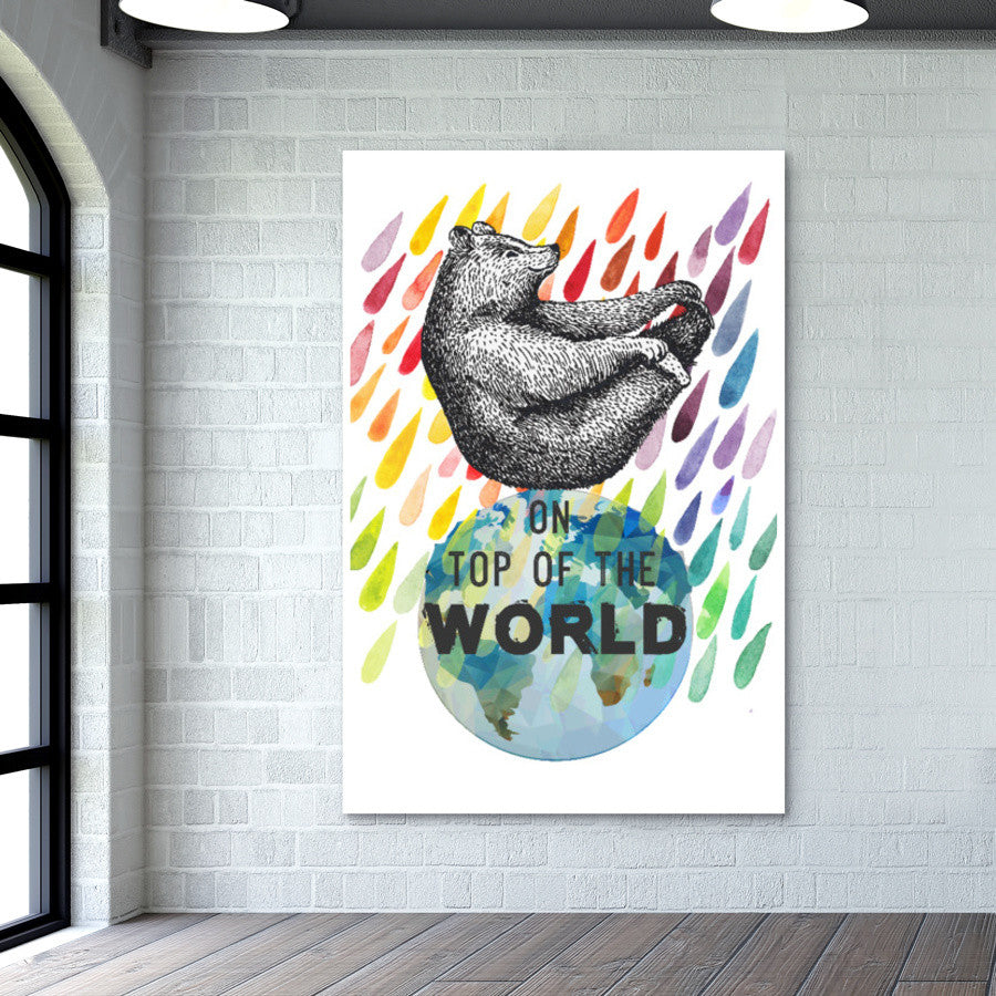 On Top Of The World Wall Art | Lotta Farber