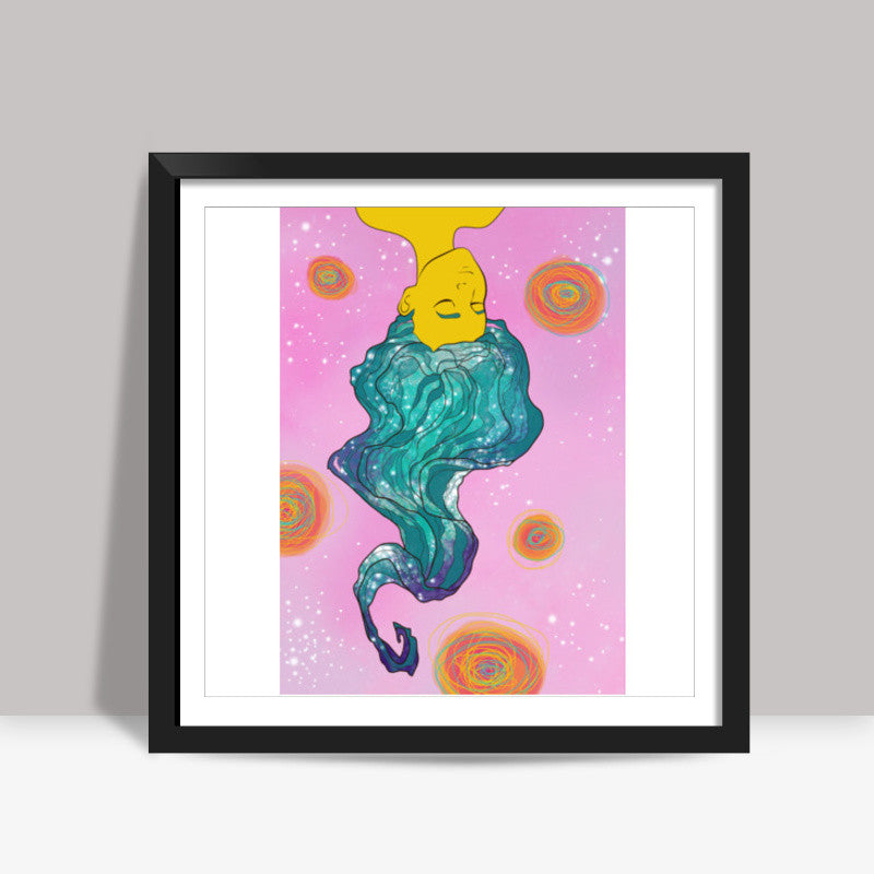 Galaxy Of Thoughts Square Art Prints