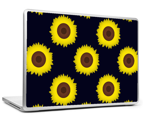 Laptop Skins, Happy Sunflowers Laptop Skin, - PosterGully