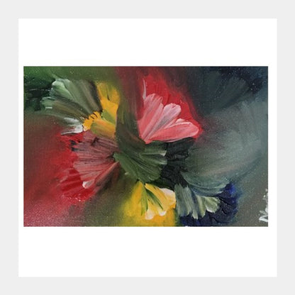 Abstract Art | Floral Vibrancy | Square Art Prints