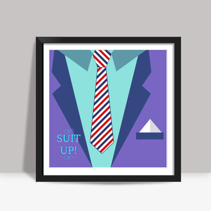 Suit Up - Barney Stinson - How I Met Your Mother  Square Art Prints