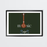 Music Soothes Souls Wall Art