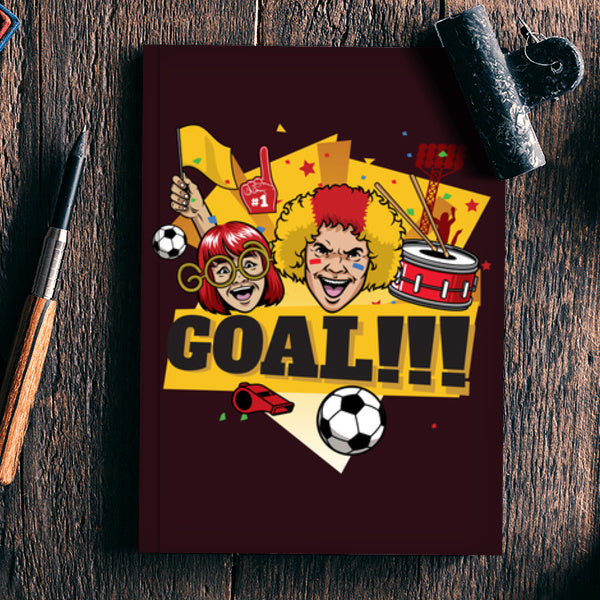 Goal Fun Love Football | #Footballfan Notebook