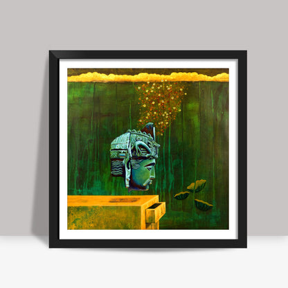 Bodhi and Golden Rain Square Art Prints