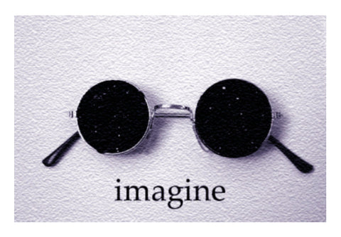 Wall Art, John Lennon -- Imagine Wall Art | Haniya Khan, - PosterGully