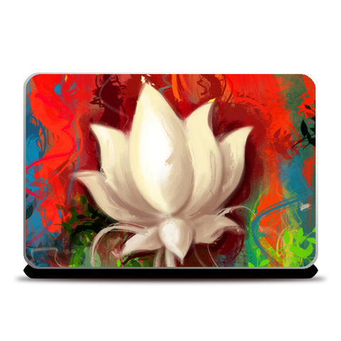 Laptop Skins, lotus abstract Laptop Skin | Aniruddha Lele, - PosterGully