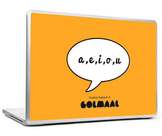 Laptop Skins, Golmaal Tushar Kapoor Laptop Skin, - PosterGully