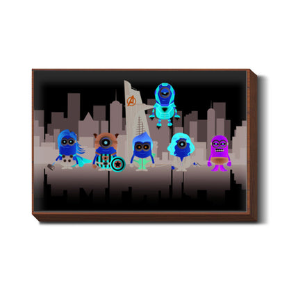 Minion Avengers Wall Art