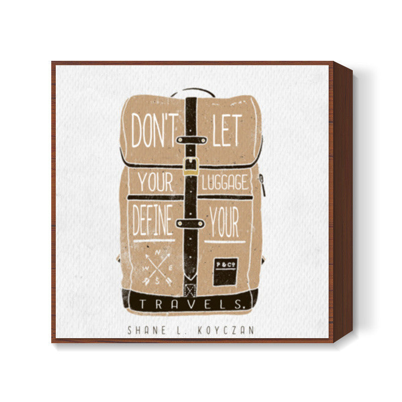 LUGGAGE Square Art Prints