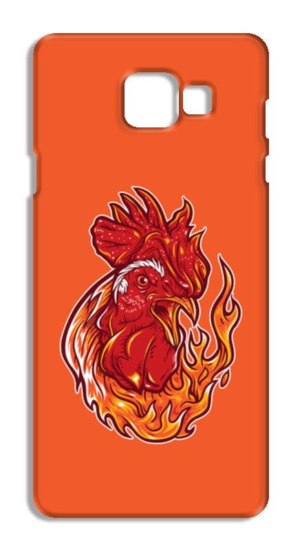 Rooster On Fire Samsung Galaxy A7 2016 Cases