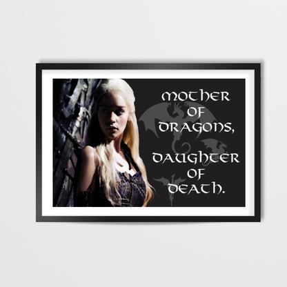 Game of thrones: Mother of dragons Wall Art