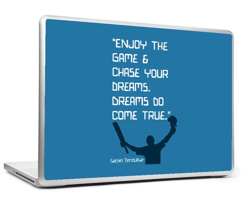 Laptop Skins, Sachin Tendulkar The Dreamer Laptop Skin, - PosterGully