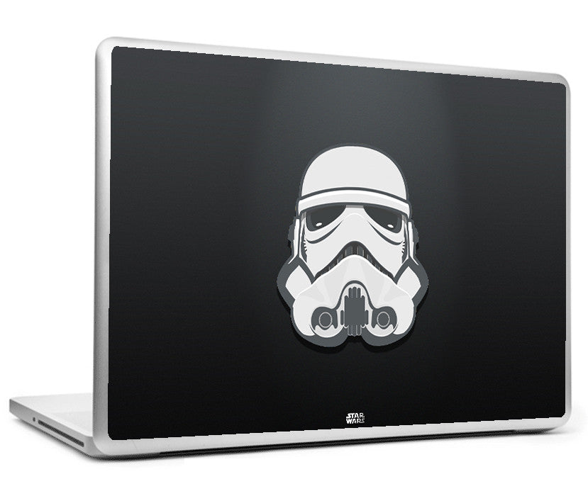 Laptop Skins, Stormtrooper Minimal Artwork Laptop Skin, - PosterGully