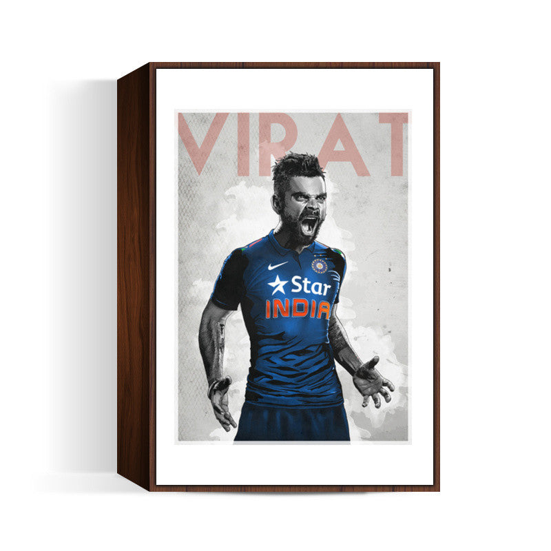 Virat Kohli Poster Wall Art