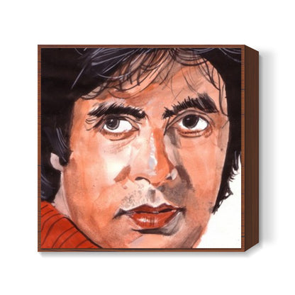 Amitabh Bachchan is the superstar who gets better with age Square Art Prints