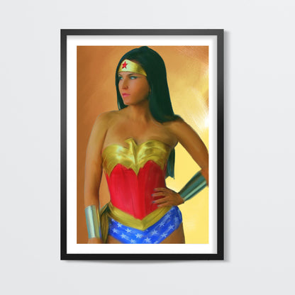 Wonder Woman Wall Art | Divakar Singh