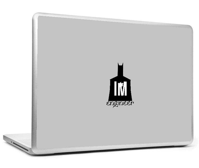 Laptop Skins, Batman I'm Engineer Artwork Laptop Skin, - PosterGully